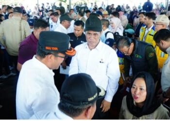 Bupati Haili Yoga Perjuangkan Rehabilitasi Pertanian Dan Perkebunan Ke Mentan RI