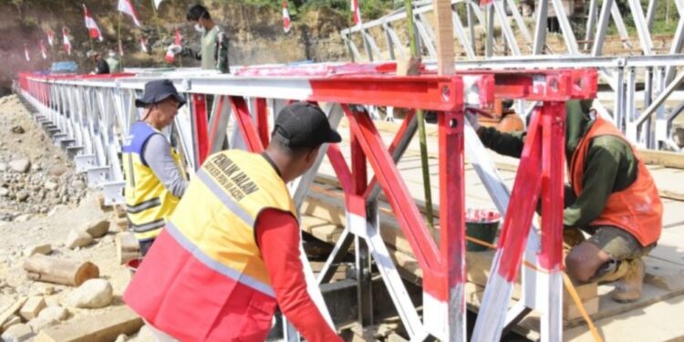 Jembatan “Totor Pelang” Rampung, Akses Rusip Antara, Pulihkan Ekonomi 16 Desa
