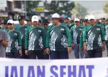 Jalan Santai Sehat Dan Pengantaran Mahasiswa KKN IAIN Takengon 2026 