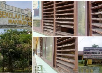 Sorot Bangunan Sekolah yang Rusak, Faju Nusantara DPW Riau Sebut Kepsek SDN 004 Gunung Sahilan Bungkam