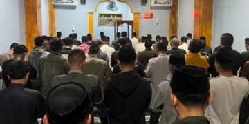 Shalat Tarawih Berjamaah Malam Ke-17 Ramadhan Di Rutan Takengon