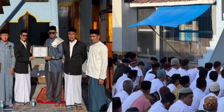 Pelaksanaan Shalat Idul Fitri 1447 H Dan Penyerahan SK Remisi Rutan Kelas IIB Takengon 