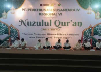 Peringati Malam Nuzulul Quran, PTPN IV Regional VI Menyantuni Seratus Anak Yatim