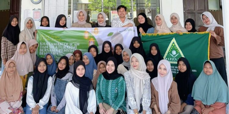 Peringati Harlah ke-71, PW IPPNU Aceh Gelar Edukasi dan Buka Puasa Bersama Remaja Putri Terdampak Bencana di Pidie Jaya