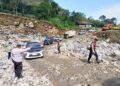 Akses Jalan Wih Porak Kembali Normal, Kapolsek Pintu Rime Gayo Monitoring