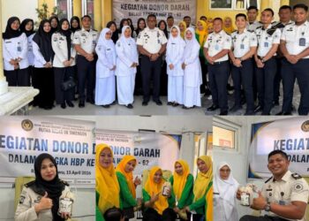 Sinergi Tanpa Batas, Rutan Takengon Gandeng RSUD Datu Beru Gelar Aksi Donor Darah
