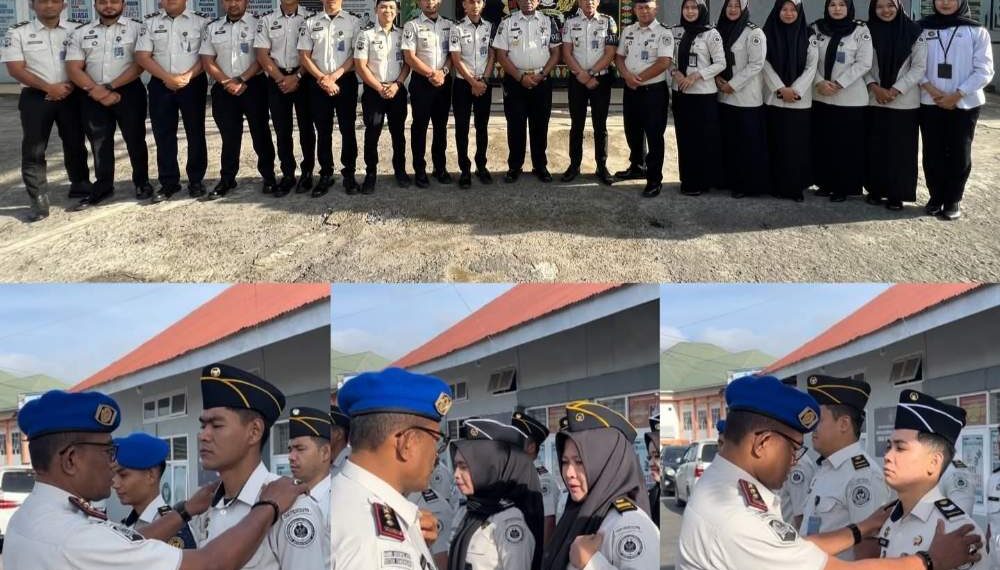 Pastikan Tampil Prima, Sat Ops Patnal Rutan Takengon Perketat Pengawasan Kelengkapan Seragam