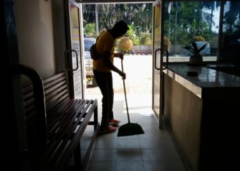 Polsek Kerumutan Gelar Gerakan Polri Asri, Wujudkan Lingkungan Kerja Bersih
