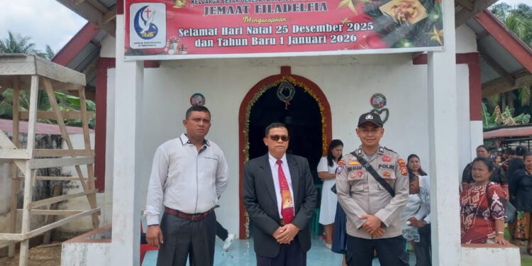 Polsek Ukui Pastikan Ibadah Jumat Agung Aman dan Khidmat