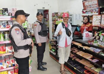 Patroli Polsek Ukui Beri Rasa Aman, Warga Dihimbau Jaga Kamtibmas