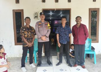 Polsek Kerumutan Amankan Ibadah Paskah di Lima Gereja, Ratusan Jemaat Beribadah Khidmat