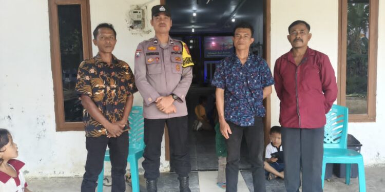Polsek Kerumutan Amankan Ibadah Paskah di Lima Gereja, Ratusan Jemaat Beribadah Khidmat