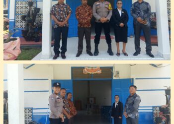 Polsek Bunut Amankan Ibadah Paskah, Situasi Aman dan Terkendali