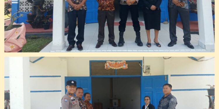 Polsek Bunut Amankan Ibadah Paskah, Situasi Aman dan Terkendali