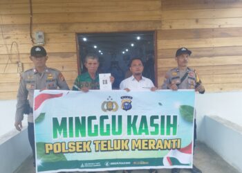 Polsek Teluk Meranti Gelar Minggu Kasih, Patroli Karhutla dan Edukasi Remaja Jadi Fokus