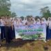 Dukung Program Penghijauan Kapolda Riau, Polsek Teluk Meranti Tanam 1.000 Bibit Pohon di SMPN 1