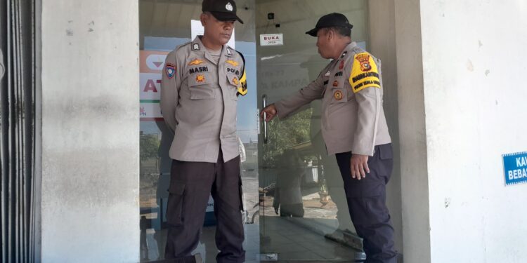 Polsek Kuala Kampar Tingkatkan Patroli KRYD di Objek Vital dan Pasar