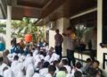 Siswa TK Kunjungi Polsek Bunut, Polisi Kenalkan Profesi dan Tertib Lalu Lintas