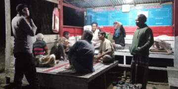 Polsek Kerumutan Cek Pos Kamling, Tingkatkan Keamanan dan Harkamtibmas Warga