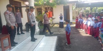 Polisi Sambut Kunjungan Edukasi TK Negeri 2 Puncak Indah Pelalawan