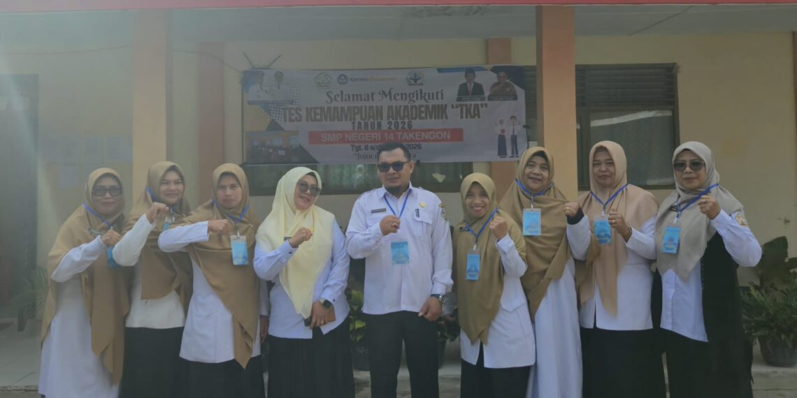SMP Negeri 14 Takengon Gelar Ujian Tes Kemampuan Akademik