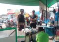 Polsek Ukui Gencarkan Patroli Pasar Tradisional, Wujudkan Rasa Aman Pedagang dan Pembeli