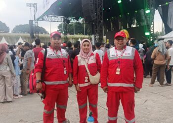 PMI DKI Jakarta Berikan Layanan Kesehatan Perhelatan Lebaran Betawi 2026