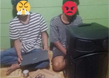 Dua Pelaku Pencurian Ditangkap Warga Usai Gondol Laptop Dan Speaker Sekolah