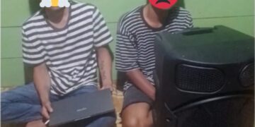 Dua Pelaku Pencurian Ditangkap Warga Usai Gondol Laptop Dan Speaker Sekolah
