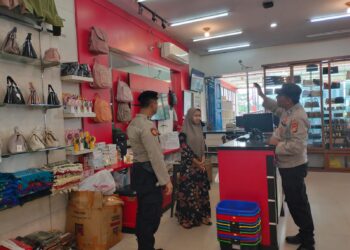 Patroli Cegah C3, Polsek Pangkalan Kerinci Sisir Sejumlah Titik Rawan
