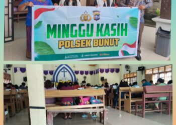 Gelar Minggu Kasih di GPIB Bethesda, Polisi Ajak Jemaat Jaga Toleransi dan Waspada El Nino