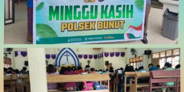 Gelar Minggu Kasih di GPIB Bethesda, Polisi Ajak Jemaat Jaga Toleransi dan Waspada El Nino