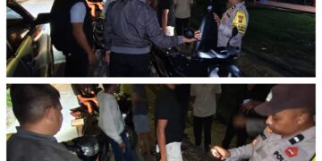 Polisi Gelar Operasi Narkoba di Sejumlah Titik Keramaian di Bunut Pelalawan