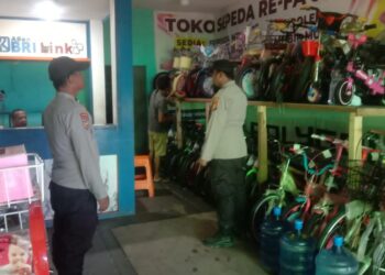 Patroli KRYD Polsek Kuala Kampar Sasar Objek Vital dan Pusat Keramaian