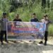 Patroli Karhutla di Pangkalan Lesung, Polsek Sosialisasikan Larangan Bakar Lahan ke Warga