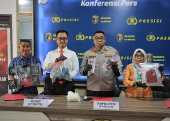 Dalam Dua Pekan, Polres Kampar Ungkap 4 Kasus Menonjol