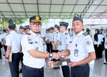 Apresiasi Kinerja Pegawai Lapas Bangkinang Gelar Penyematan Kenaikan Pangkat 28 Pegawai