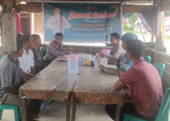 Gelar Jumat Curhat, Polisi Tekankan Pencegahan Narkoba hingga Karhutla