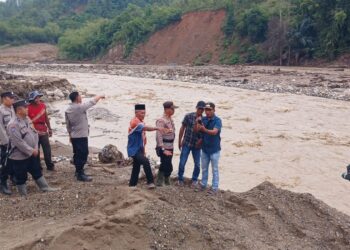 Polisi, TNI, dan Aparatur Kampung Patroli Dugaan Tambang Ilegal di Linge, Belum Ditemukan Aktivitas Penambangan
