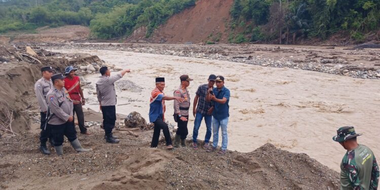 Polisi, TNI, dan Aparatur Kampung Patroli Dugaan Tambang Ilegal di Linge, Belum Ditemukan Aktivitas Penambangan