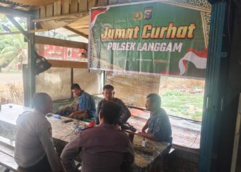 Jumat Curhat di Langgam, Polisi Tampung Aspirasi Warga Segati