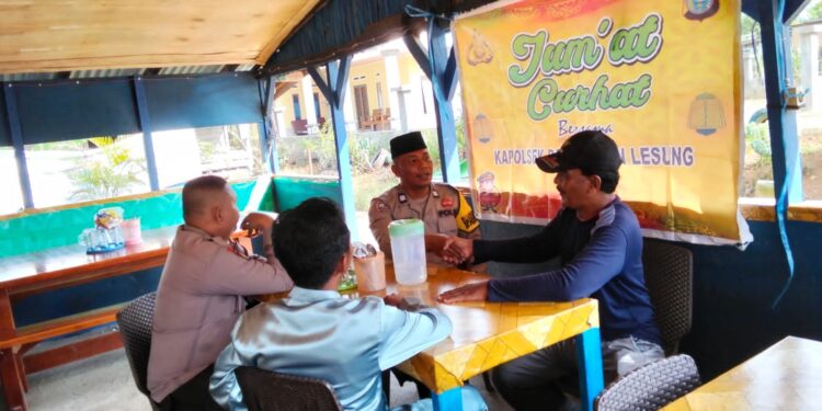 Jumat Curhat, Warga Minta Patroli Rumah Kosong Ditingkatkan