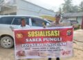 Polsek Langgam Sosialisasikan Saber Pungli, Warga Diminta Tolak Praktik Pungutan Liar