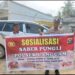Polsek Langgam Sosialisasikan Saber Pungli, Warga Diminta Tolak Praktik Pungutan Liar