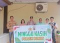 Polsek Bunut Gelar Minggu Kasih di GPDI Merbau, Jemaat Diajak Jaga Kamtibmas dan Tangkal Hoaks