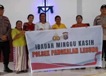 Polsek Pangkalan Lesung Gelar Minggu Kasih, Warga Keluhkan Hoaks hingga Pencurian Sawit
