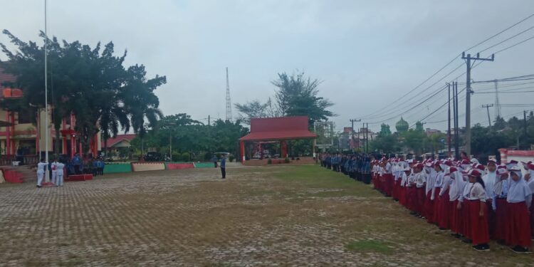 Upacara Hari Kesadaran Nasional Digelar di Pangkalan Kuras