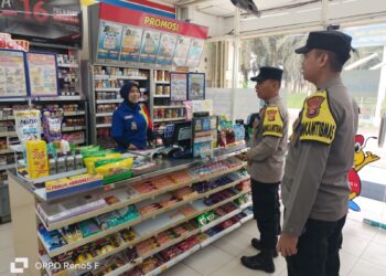 Polsek Kerumutan Gelar Patroli KRYD Antisipasi C3, Situasi Dilaporkan Aman Kondusif