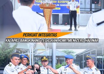 Perkuat Integritas Lapas Kelas IIA Bangkinang Tegaskan Komitmen Zero Halilintar