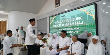 PTPN IV Regional VI Gelar Peusijuek Keberangkatan Karyawan Calon Jemaah Haji
